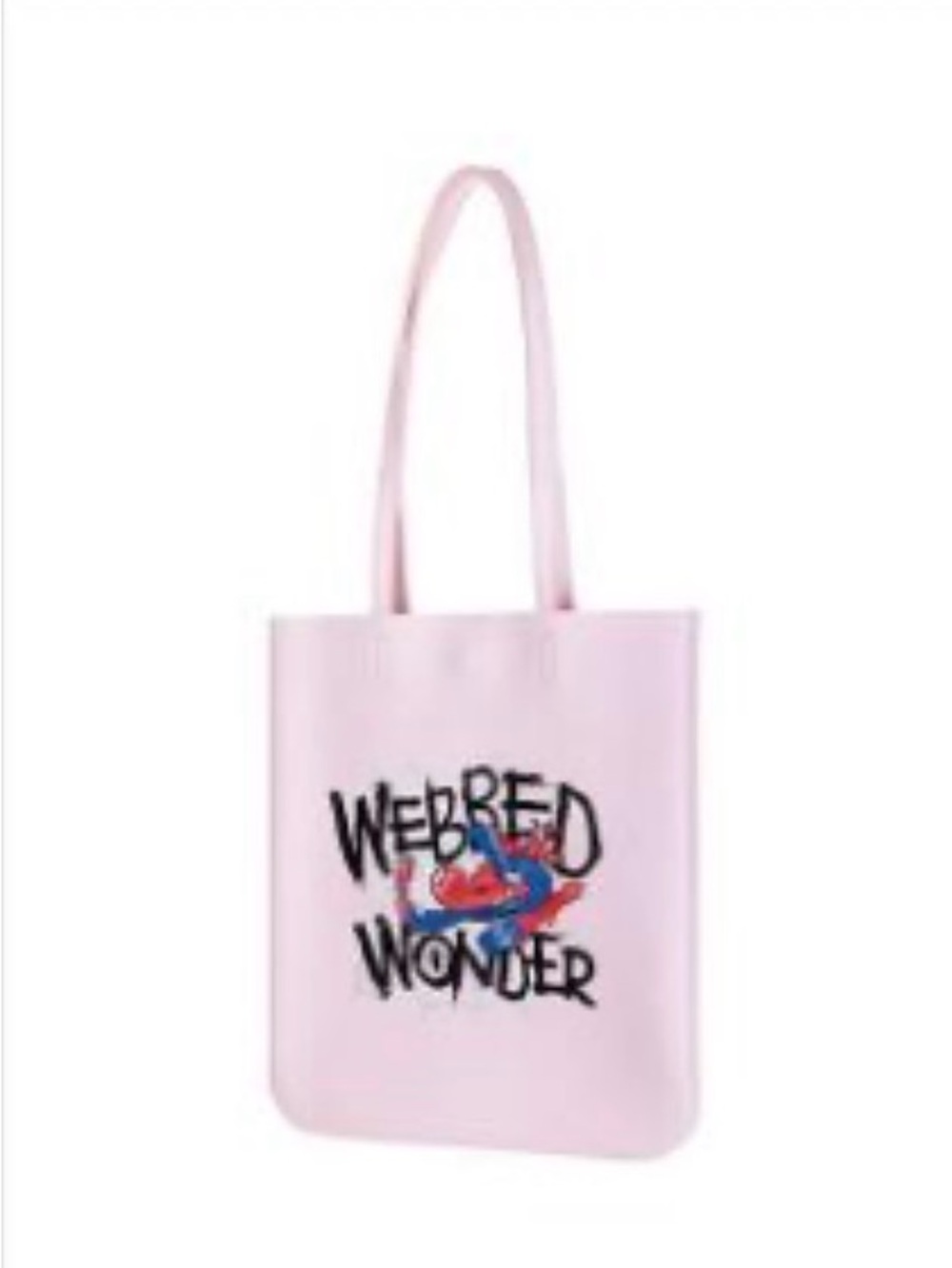 Marvel – Shoulder Bag – Spider Man Pink Tote with Webbed Wonder Graphic - Picture 2 of 7